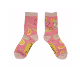 Ladies Ankle Socks Cocktails