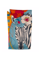 Neck Scarf Flora Zebra