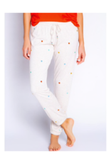 Retro Lounge Hearts Banded Pants Pants