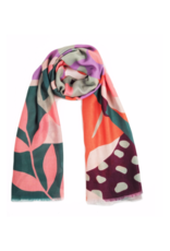 Printed Scarf Modern Parrot