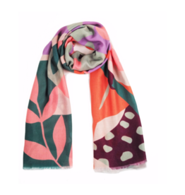 Printed Scarf Modern Parrot