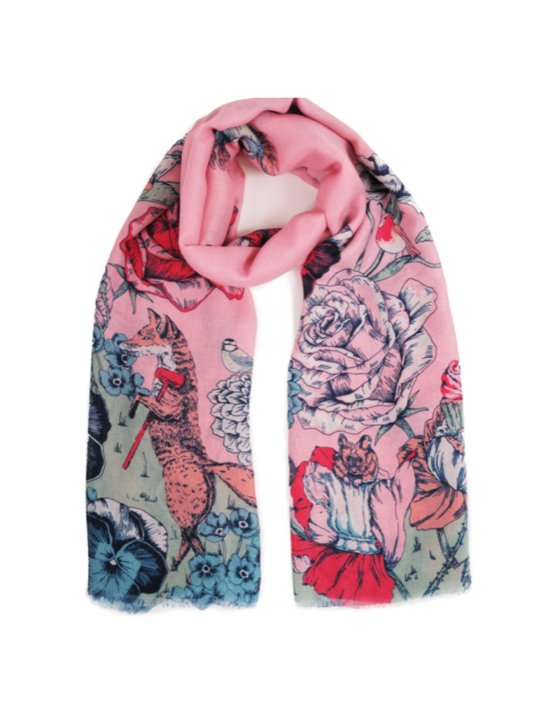 Printed Scarf Summer Fete