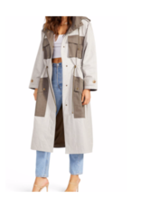 Say You Twill Trench Jacket