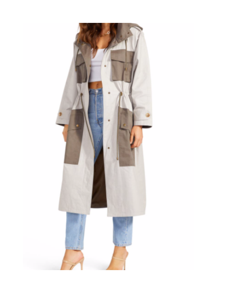 Say You Twill Trench Jacket