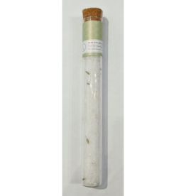 Dead Sea Salt Soak Glass Tube Bath Salts