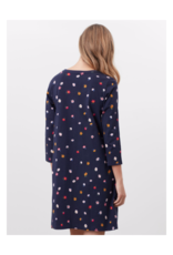 Layla Print A Line Jersey Dress