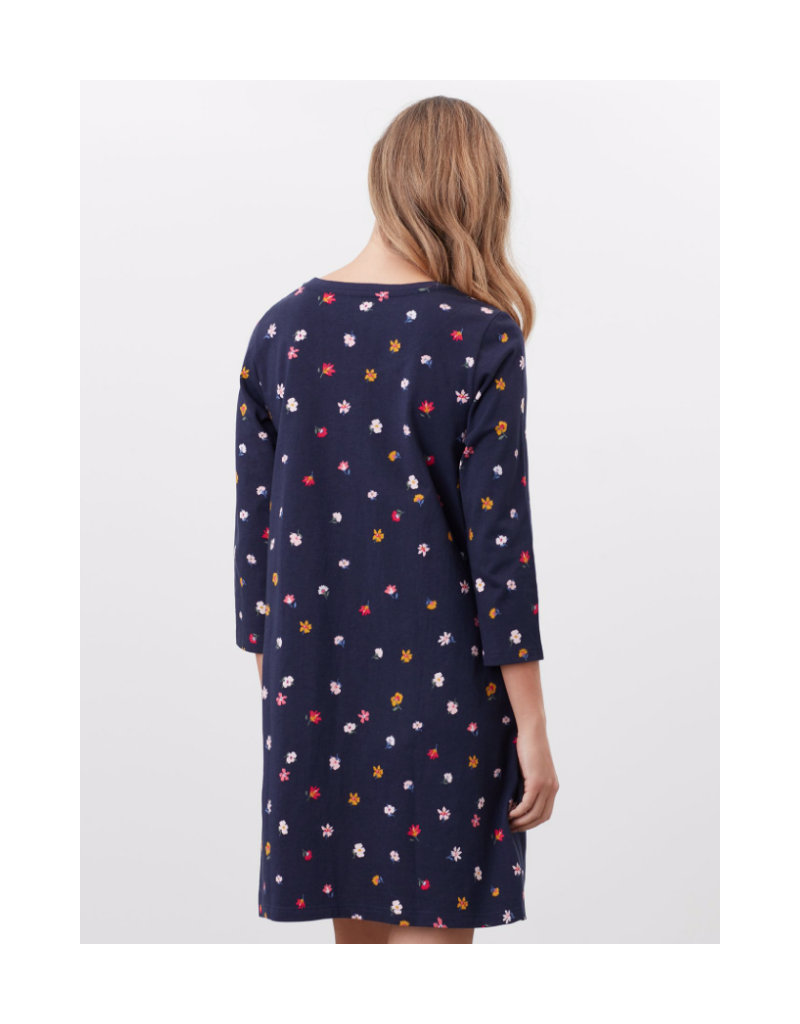 Layla Print A Line Jersey Dress