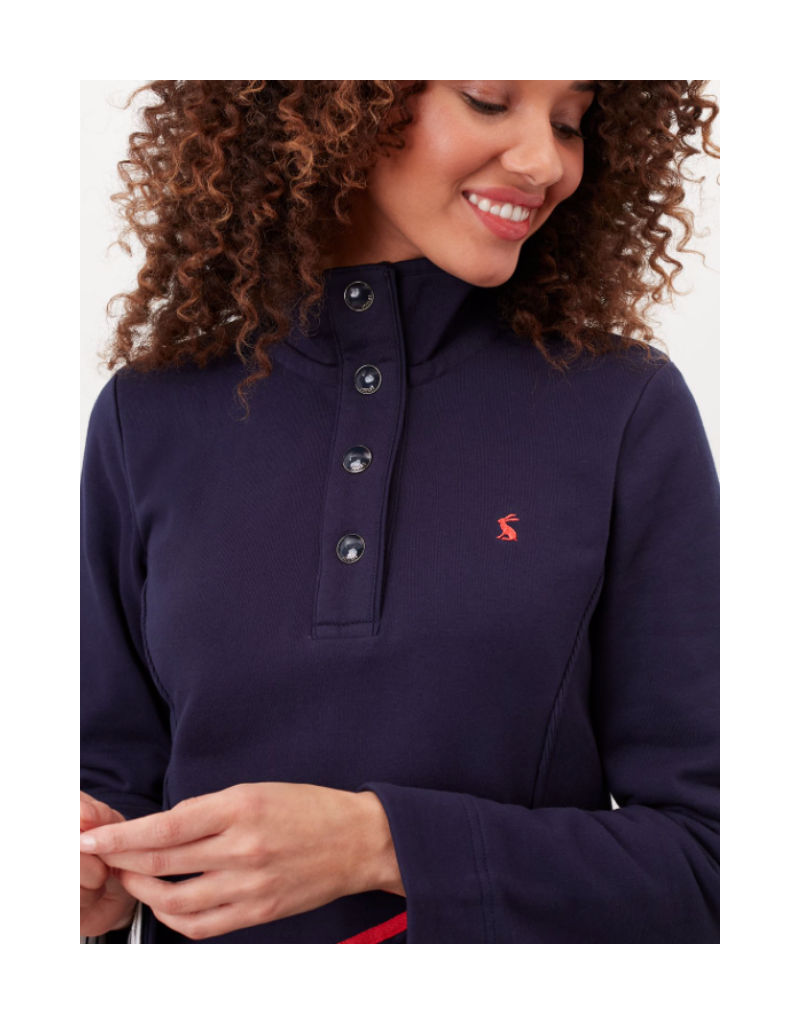 Beachy Funnel Neck Sweatshirt