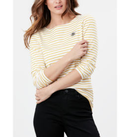 Habour Print Long Sleeve Jersey Top
