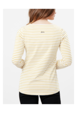 Habour Print Long Sleeve Jersey Top