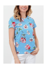 Carley Stripe Classic Crew T-Shirt