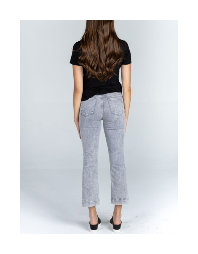 London Cropped Flair Jeans