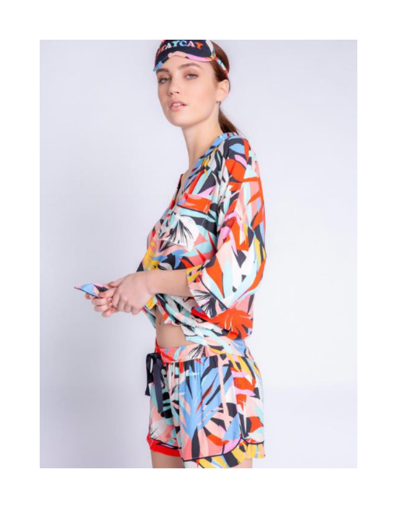 Tropical Staycation PJ Set