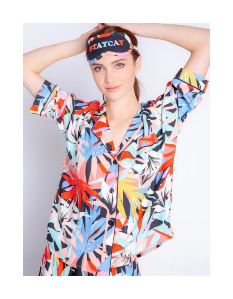 Tropical Staycation PJ Set
