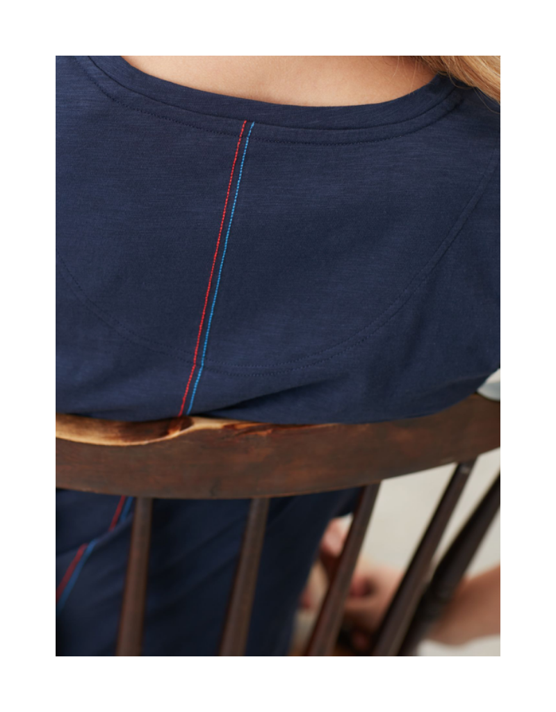 Celina Solid V Neck T-Shirt Top