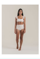 Ruffle Sleeve Bikini Top