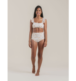 Ruffle Sleeve Bikini Top