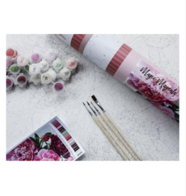 Magic Magenta Printed Canvas