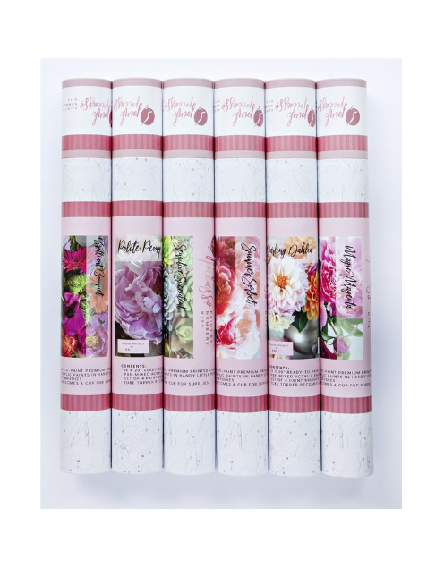 Magic Magenta Printed Canvas