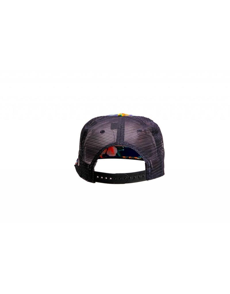 Big Wave Dave BWD Blue Hawaiian Trucker Hat