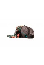 Big Wave Dave BWD Black Hawaiian Trucker Hat