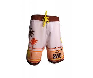 Firebirds & Palm Trees Board Shorts by SEC. 119