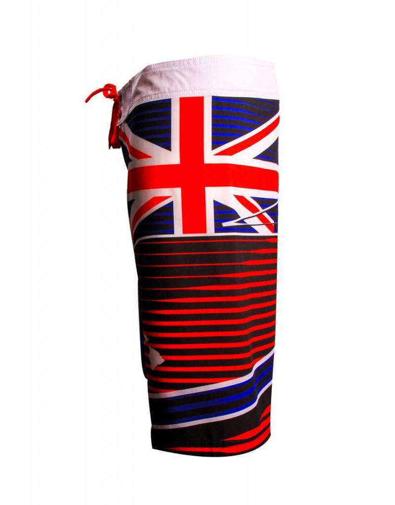 Big Wave Dave BWD Hawaiian Flag Boardshorts