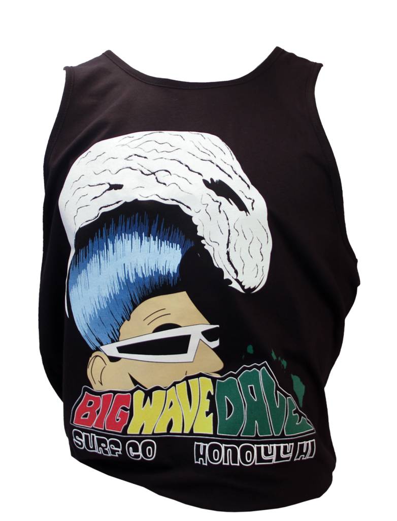 BWD Retro Tank Reggae Logo Big Wave Dave