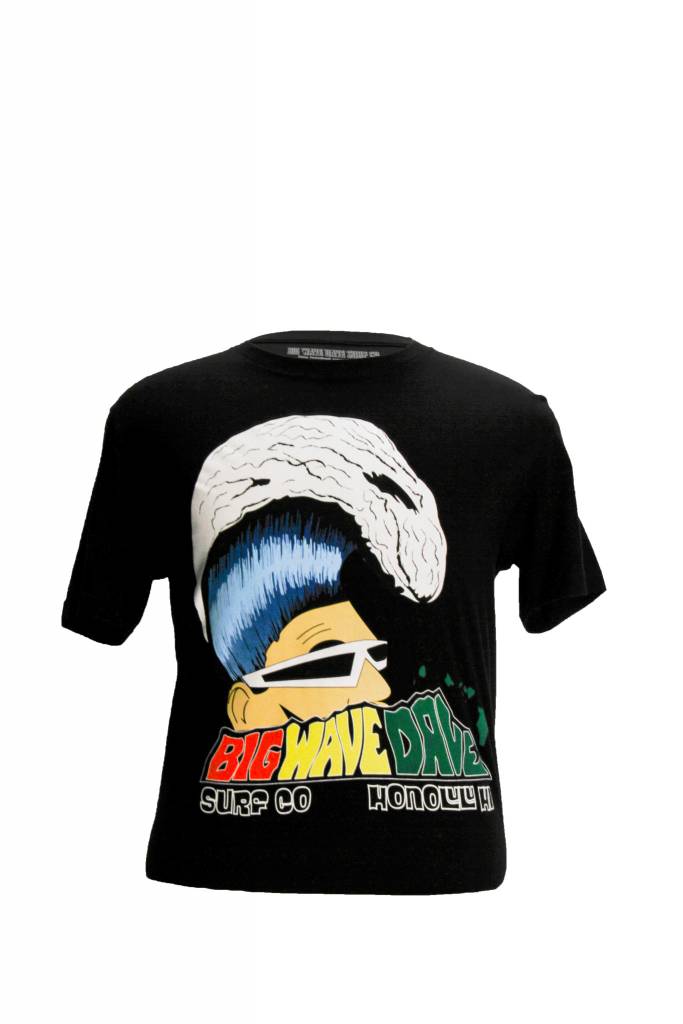 BWD Retro Tee Reggae Logo Big Wave Dave