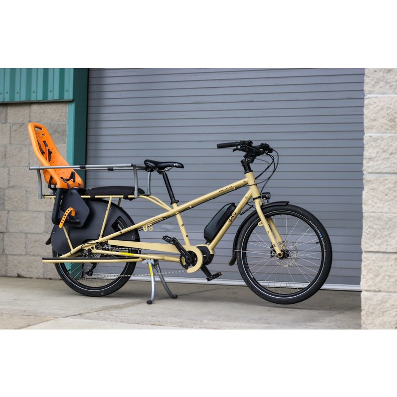 Yuba Bicycles LLC 2021 YUBA MUNDO ELECTRIC SHIMANO CARGO BIKE SAND