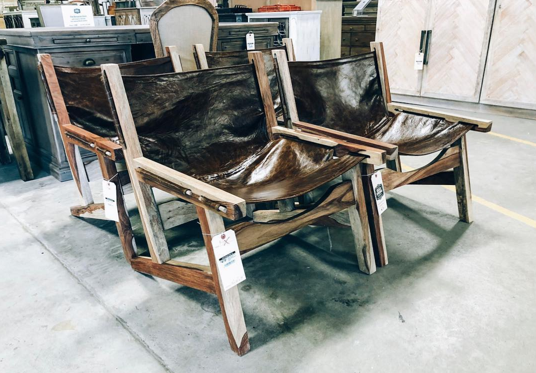 Head Springs Depot Leather Chairs