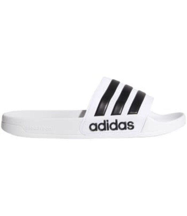 Adidas Adilette Shower Sandals (White/Black)