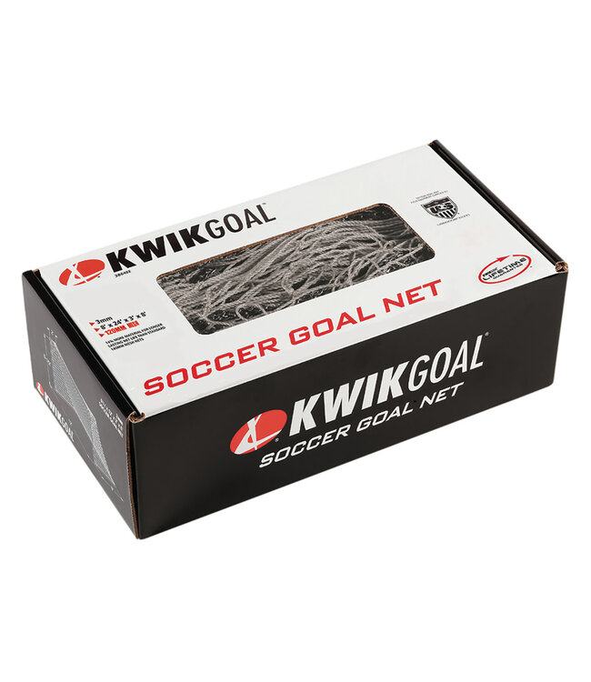 Kwik Goal 8H X 24H X 3D X 8 1/2D, 120Mm Mesh, Solid Braid Knotless