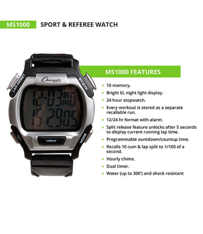 Sport & Referee Wrist Watch