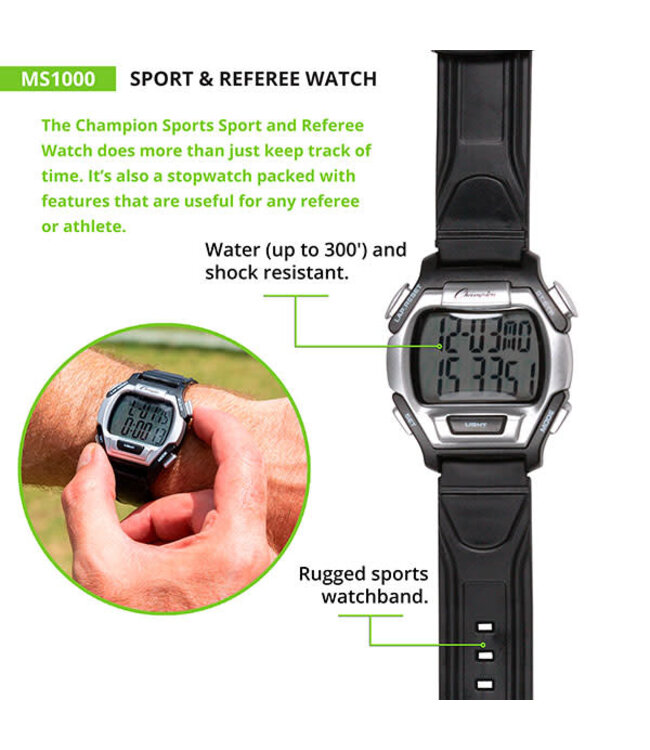 Sport & Referee Wrist Watch