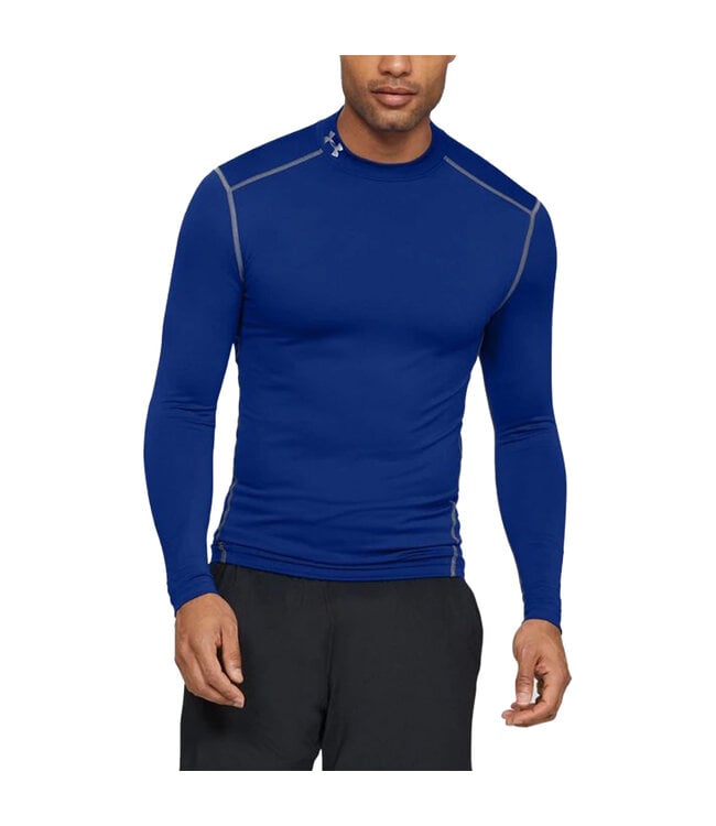 Under Armour Men's Long Sleeve ColdGear Armour Mock Neck Shirt