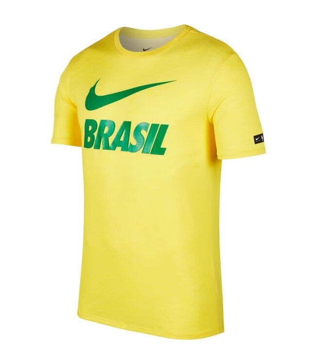 Brazil National Soccer Team Nike Dri Fit Training Jersey Size M