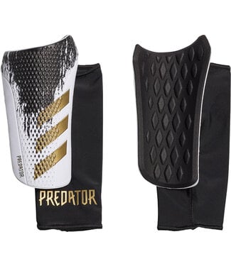 Adidas PREDATOR COMPETITION SHIN GUARD (WHITE/BLACK/GOLD)