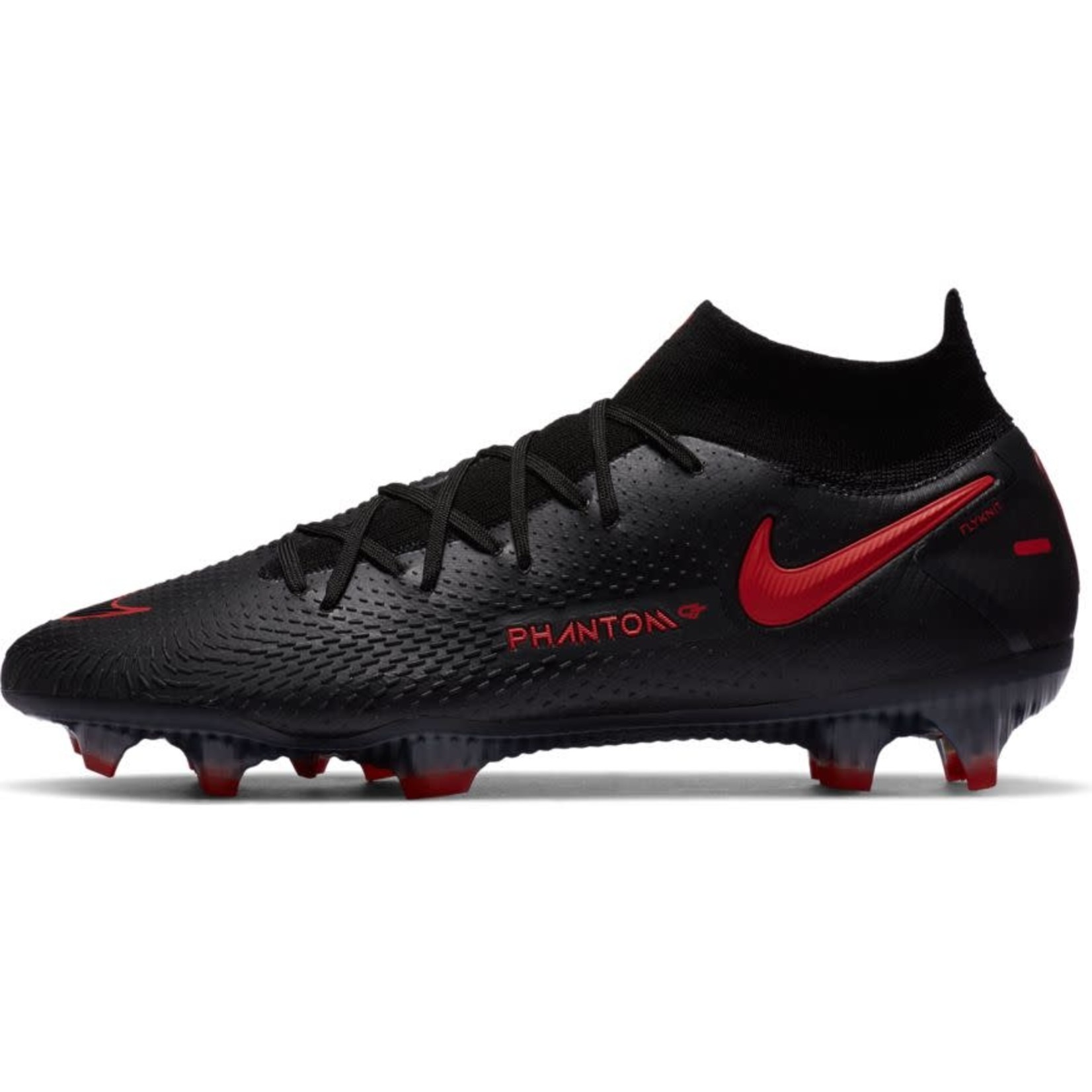 nike phantom gt elite black red