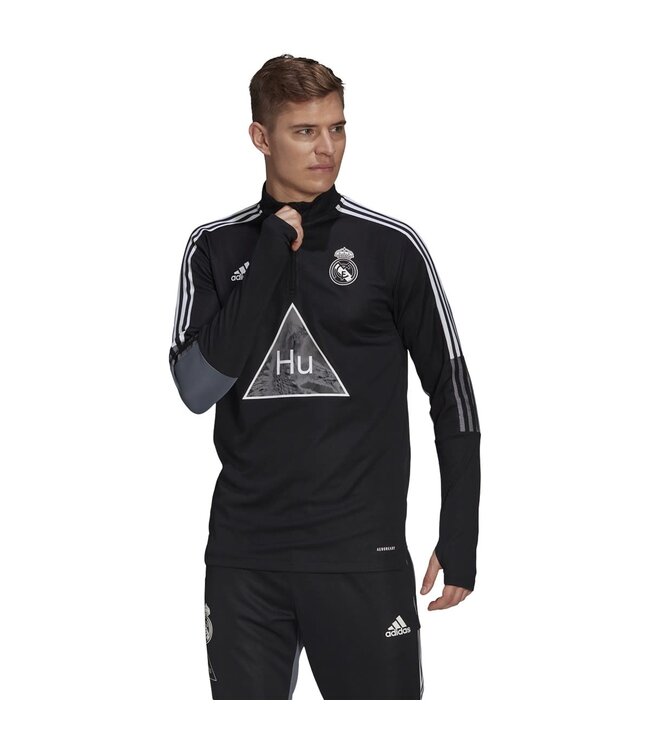 Adidas Real Madrid Humanrace Training Top (Black/White)