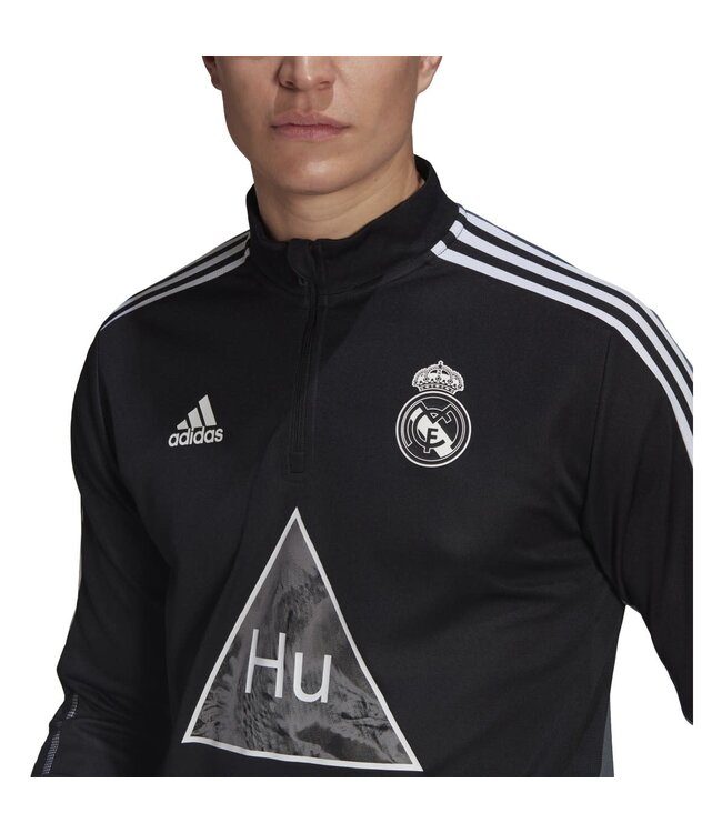 Adidas Real Madrid Humanrace Training Top (Black/White)