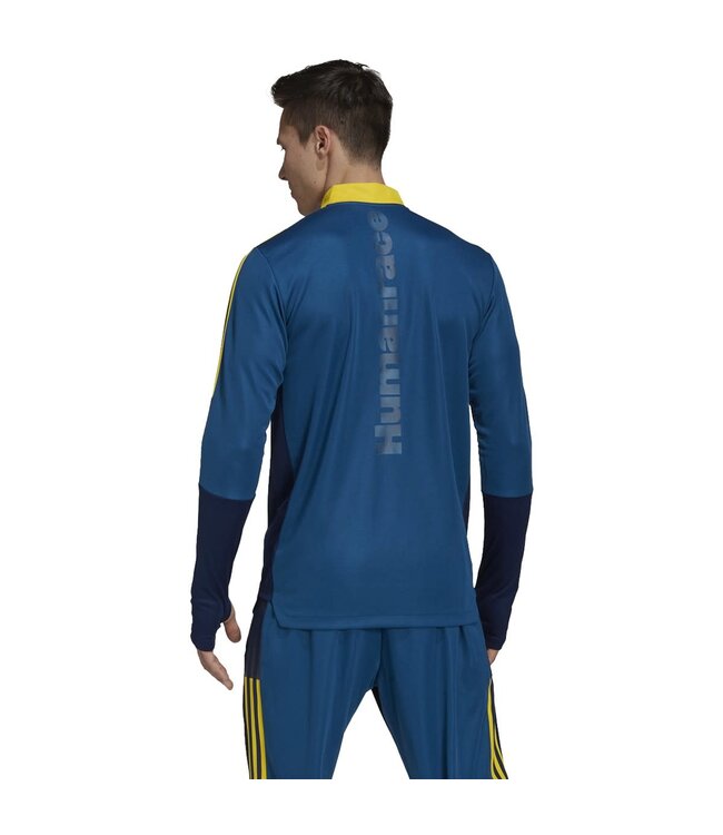Adidas Arsenal Humanrace Training Top (Navy/Yellow)