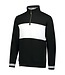 Holloway Saline Ivy League Pullover 1/4 Zip (Black/White)