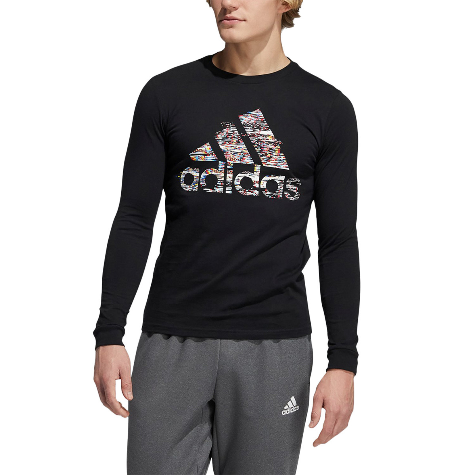 adidas badge of sport tee long sleeve