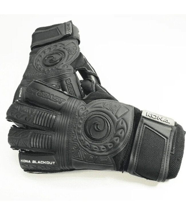 West Coast Kona Blackout Edition Goalkeeper Gloves (Black)