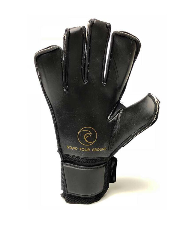 West Coast Spyder X Assault Goalkeeper Gloves (Black/Gold)