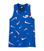 Nike Sportswear French Terry Printed Tank Girls (Blue)