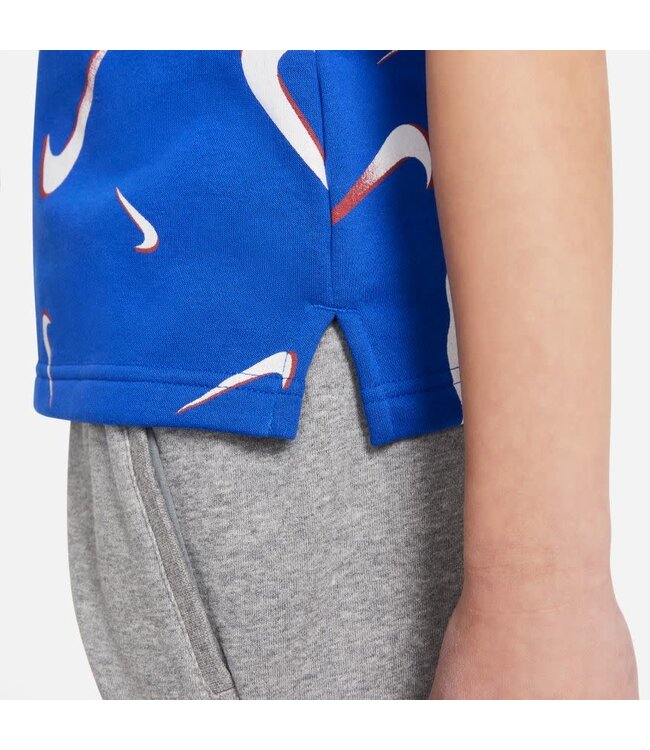 Nike Sportswear French Terry Printed Tank Girls (Blue)