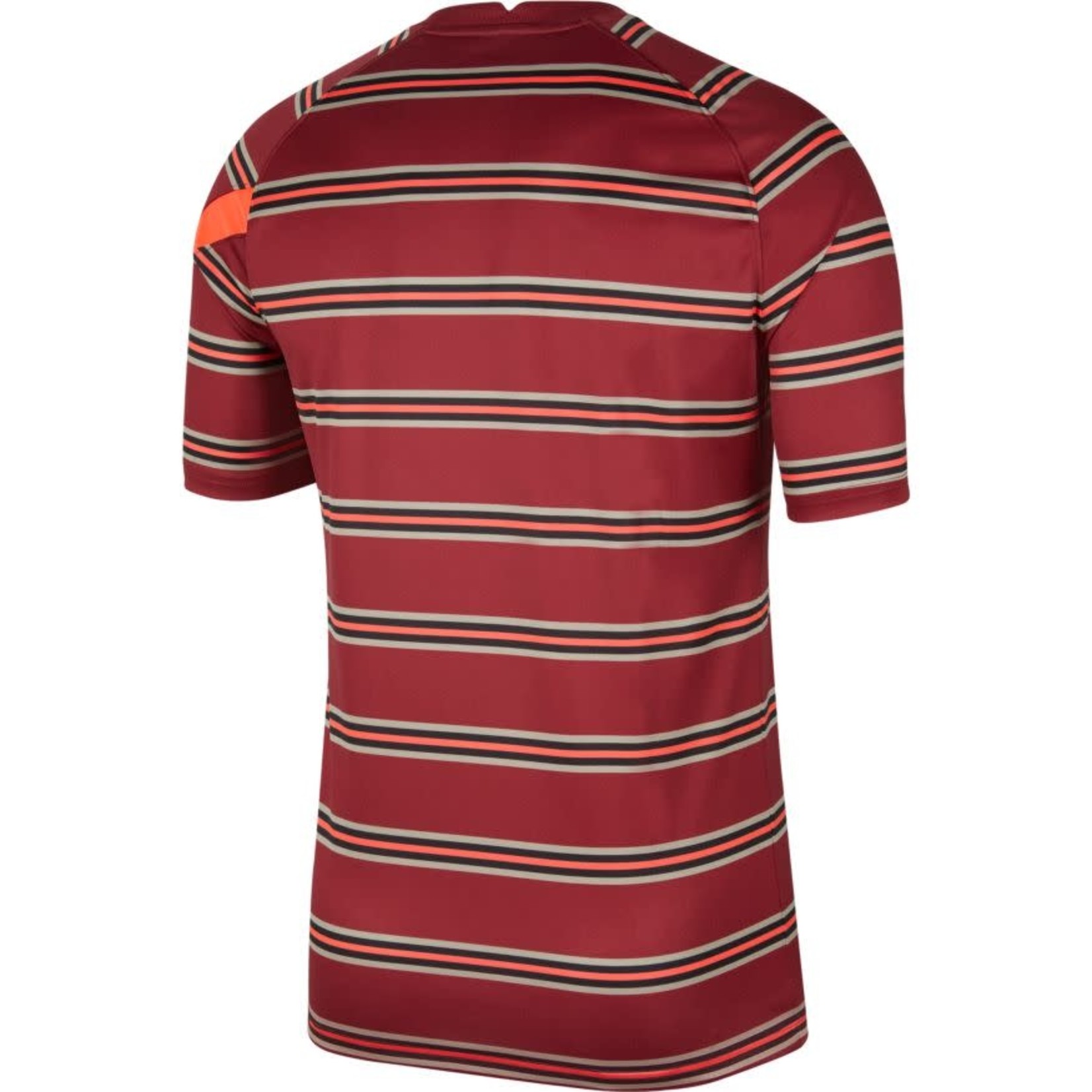 Youth & Adult Red Football Sleeve Stripe Jersey