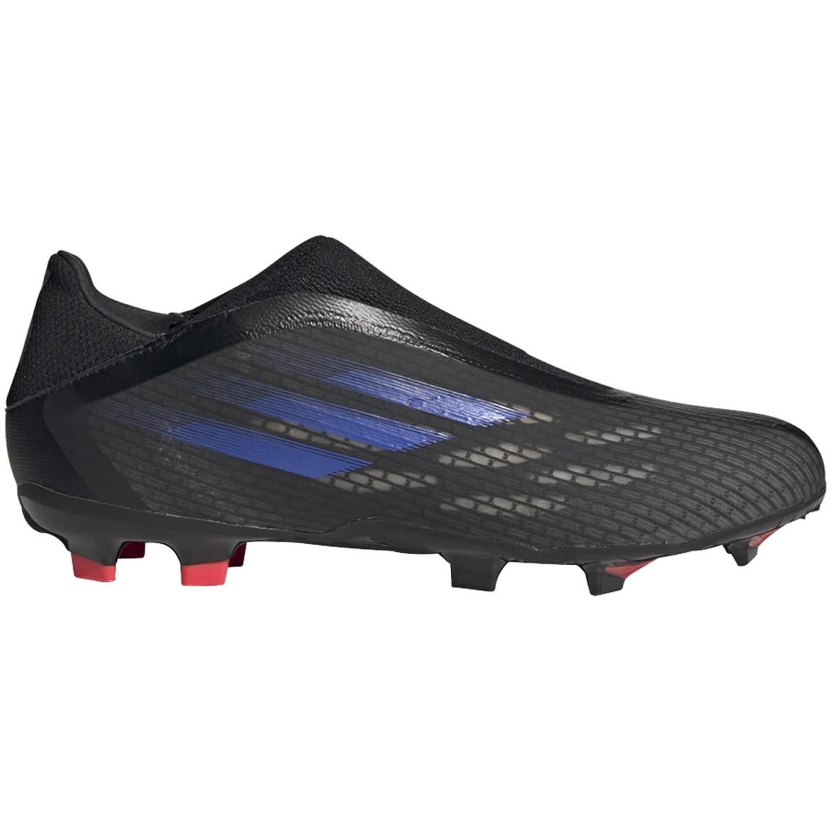 black and blue adidas soccer cleats